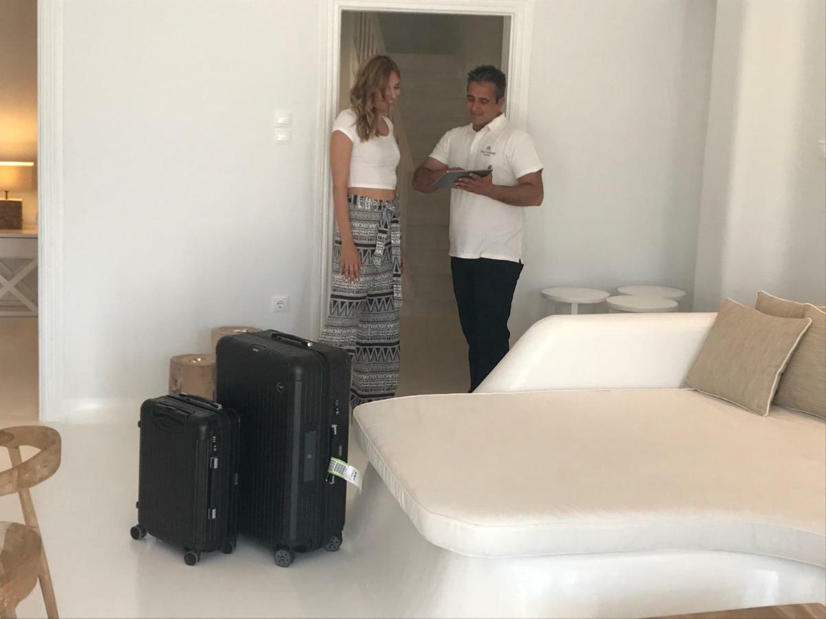 Villa Kampani Sea View Villa Mykonos Town Экстерьер фото